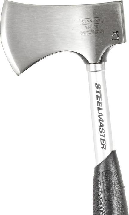 Actual product image Stanley Steelmaster hatchet with case and