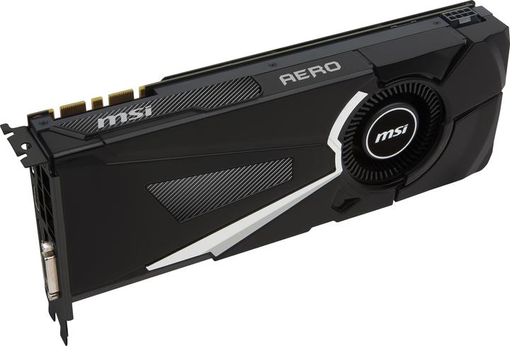 Immagine prodotto MSI GeForce GTX 1080 AERO 8G OC (8 GB)