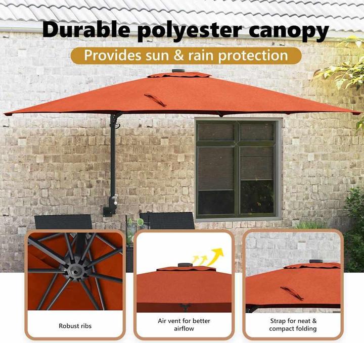 Actual product image vidaXL Garten-Sonnenschirm (2.48 m)