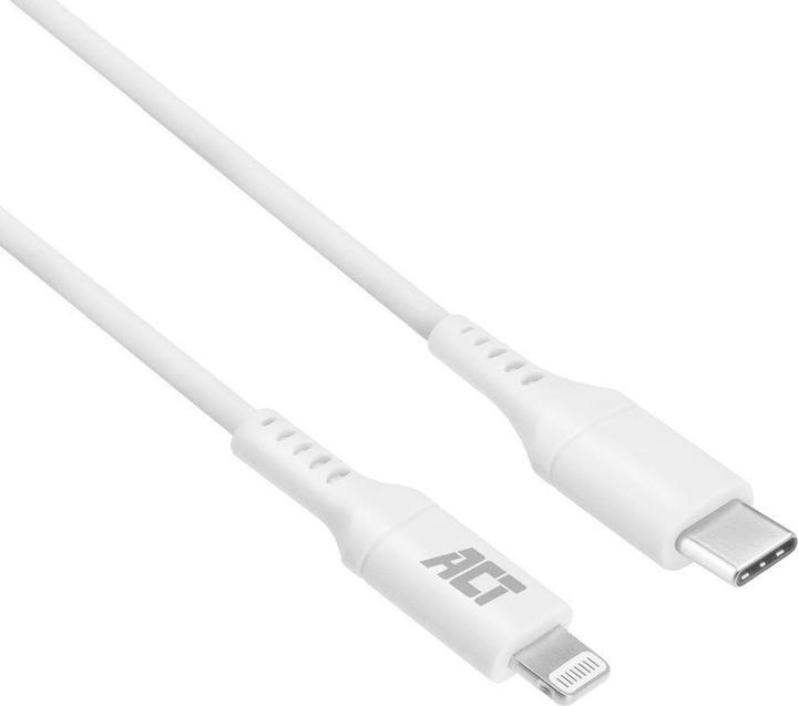 Produktbild ACT USB-C to Lightning charging/data cable 1 meter, MFI certified (1 m, USB 2.0)