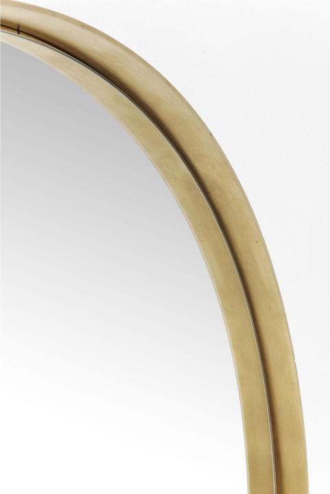 Produktbild Kare Design Spiegel Curve Round Brass Ø100cm (100 cm)