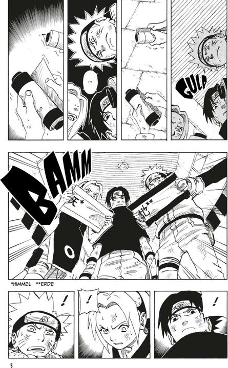 Actual product image Naruto, Band 8 (German, Masashi Kishimoto, 2005)