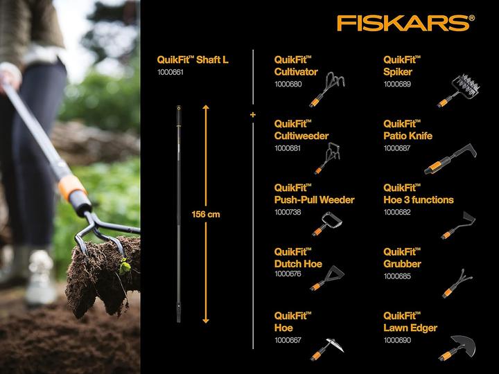 Actual product image Fiskars Gartenhacke