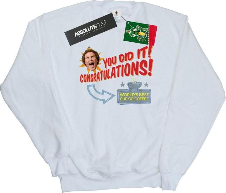 Produktbild Elf World's Best Coffee Sweatshirt (L)