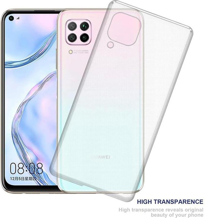Produktbild Cadorabo TPU Ultra Slim AIR Cover (Huawei Nova 7i, Huawei P40 Lite)