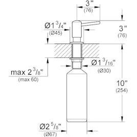 Thumbnail - Grohe, Seifenspender + Seifenschale, Splmittelspender Contemporary 40536000 chrom