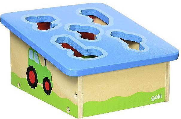 Produktbild Goki Formen-Box Fahrzeuge