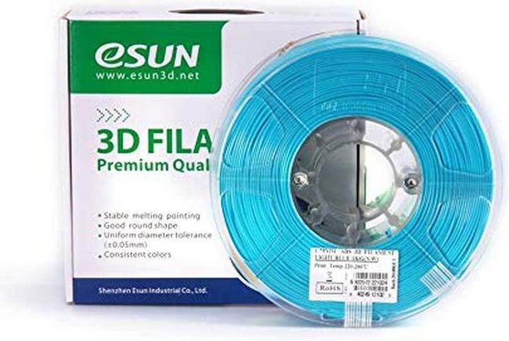 Produktbild eSUN PLA+ 1,75mm Light Blue 1kg 3D Filament (PLA+, 1.75 mm, 1000 g)
