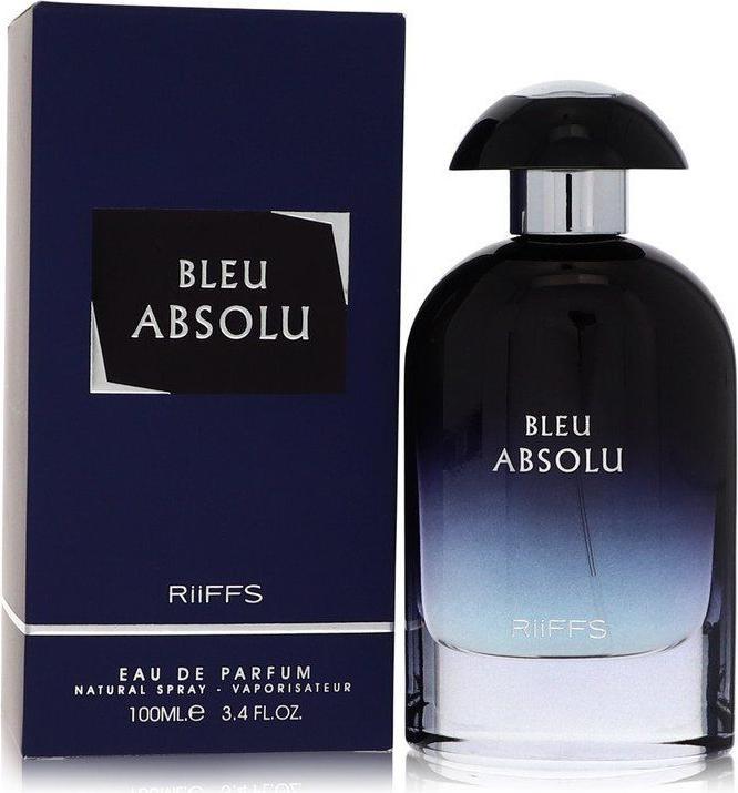 Actual product image Riiffs Bleu Absolu by Eau de Parfum Spray (Unisex) 100 ml (Eau de parfum, 100 ml)