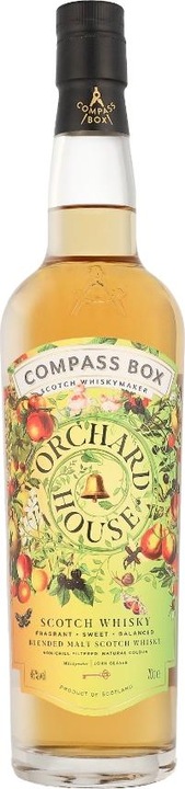 Actual product image Compass Box Orchard House (Blended Malt Whisky, 1 x 70 cl)