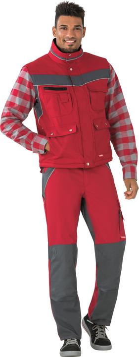 Produktbild Planam Plaline Arbeitsweste Winterweste rot schiefer Grösse M (M)