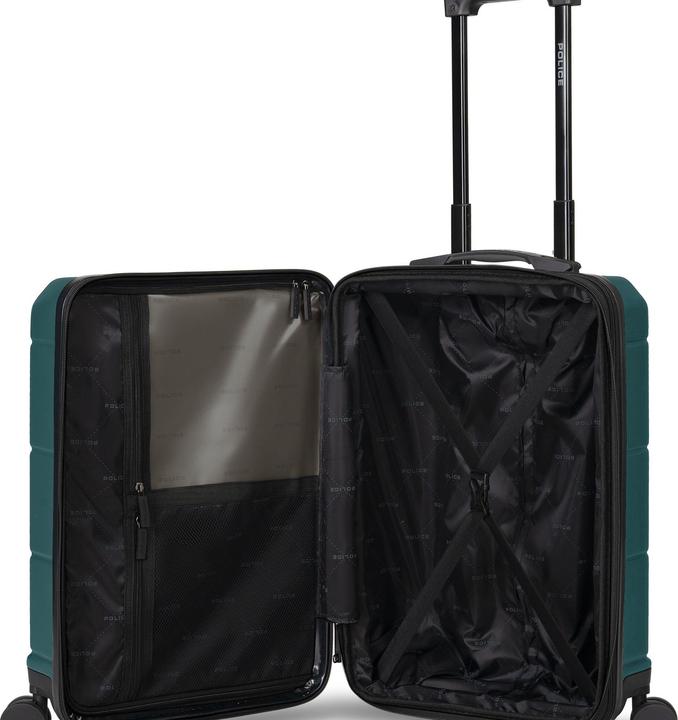 Produktbild Police London 4 Rollen Kabinentrolley 55 cm Laptopfach mit Dehnfalte