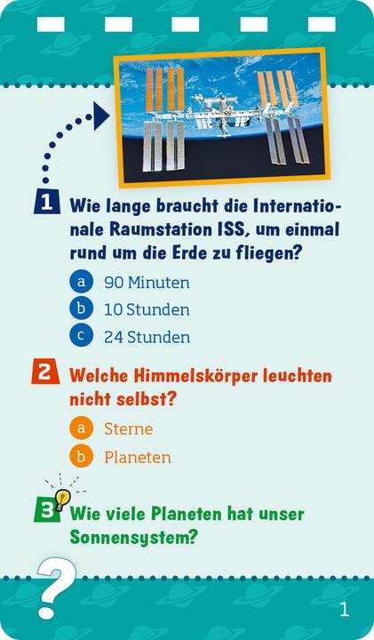 Image du produit Tessloff WAS IST WAS Quiz Weltall (Allemand)