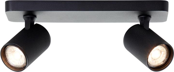 Produktbild Brilliant Plafondspot Marty GU10 2x5W 3000K - Zwart (345 lm, GU10)