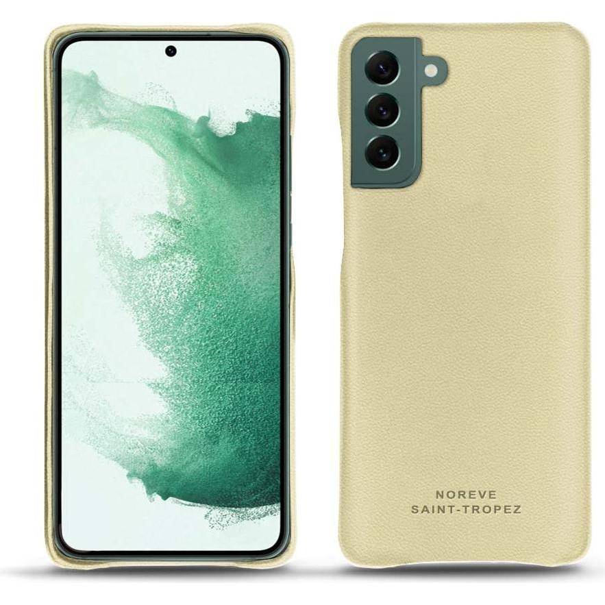 Noreve Lederschutzhülle (Samsung Galaxy S22+ 5G), Smartphone Hülle, Beige