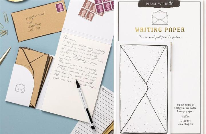 Produktbild IF Bitte schreiben Sie – Briefpapier 30 Blatt + 10 Umschläge (30 Stk.)