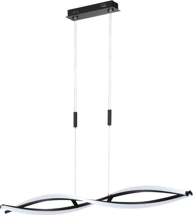 Fischer & Honsel Honsel Torcido LED pendant light 26.3W Tunable white controllable dimmable Acrylic glass sandblasted