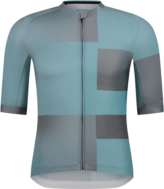 Image du produit Shimano Men Veloce SS Jersey metallic turquoise (XL)