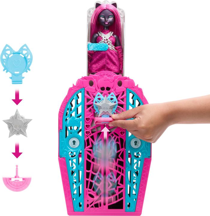 Actual product image Monster High Hidden treasures Catty