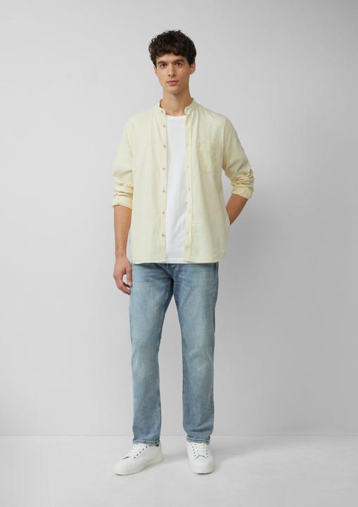 Produktbild S.Oliver Hemd Regular Fit: Hemd aus Leinenmix mit Stehkragen (XXL)