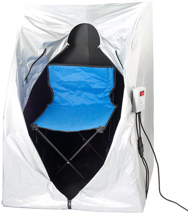 Actual product image Newgen medicals Portable Infrared Sauna V2 with 2 Heaters, 1600 Watt (Without oven)