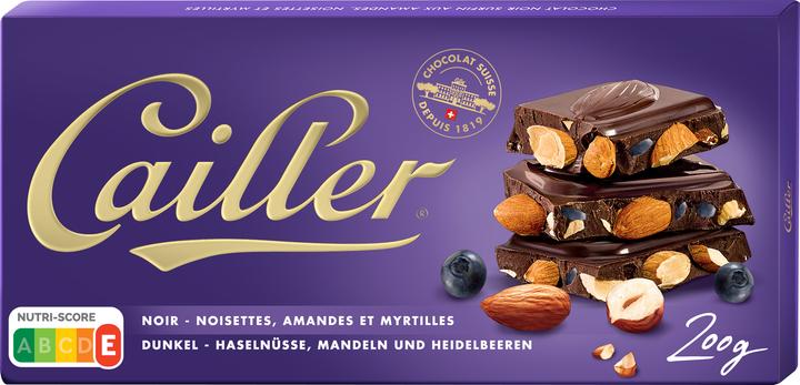 Produktbild Cailler Dunkle Tafelschokolade (200 g)