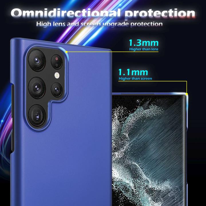 Produktbild Cadorabo HC Matt Metall Hülle (Samsung Galaxy S22 Ultra)