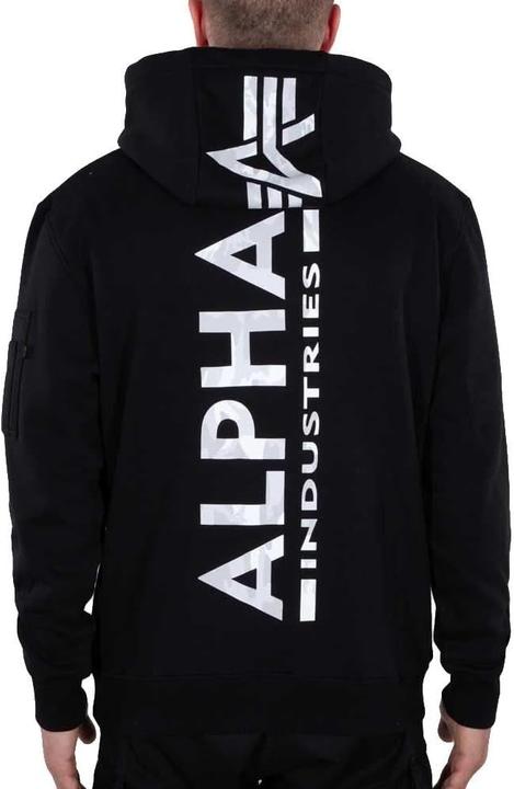 Produktbild Alpha Industries Back Print Hoody Camo Print - 47086 (XL)
