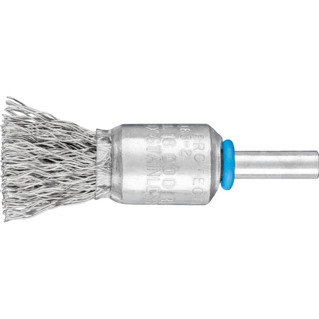 Pferd, Schleifmittel, Pinselbürste PBU INOX Ø 15 mm Drahtstärke 0,35 mm Edelstahl 0,35 mm 18000 min-¹