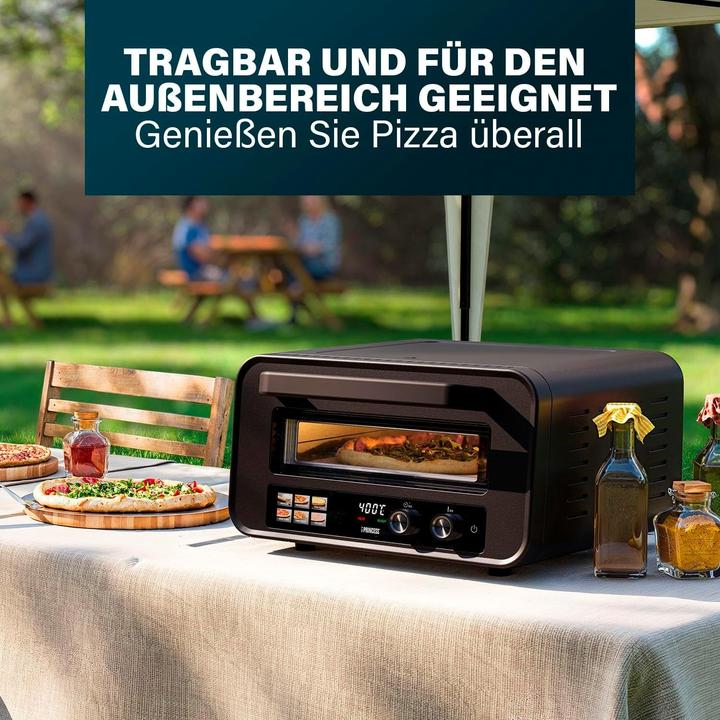 Actual product image Princess Pro Max Pizzaofen mit Pizzastein (Electric pizza oven)