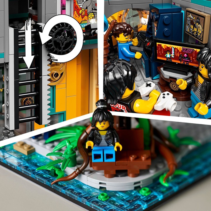 Image du produit LEGO Die Gärten von NINJAGO City (en anglais) (71741, LEGO Ninjago, LEGO difficiles à trouver)