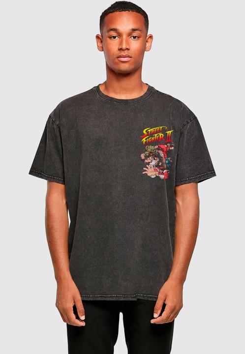Produktbild Merchcode Streetfighter II Roster Oversize Tee - 187843 (M)