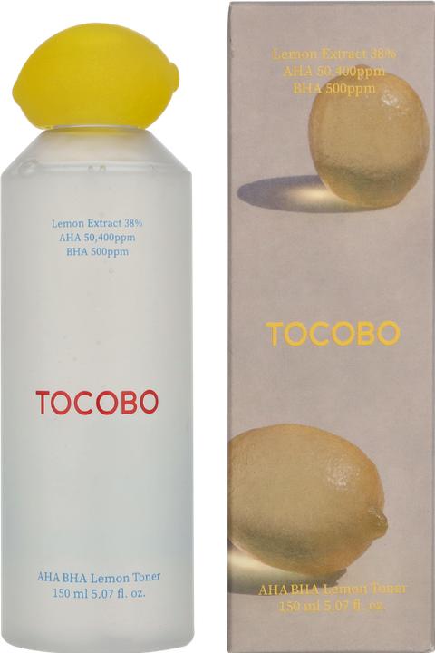 Produktbild Tocobo AHA BHA Lemon Facial Toner 150ml (Gesichtswasser, 150 ml)
