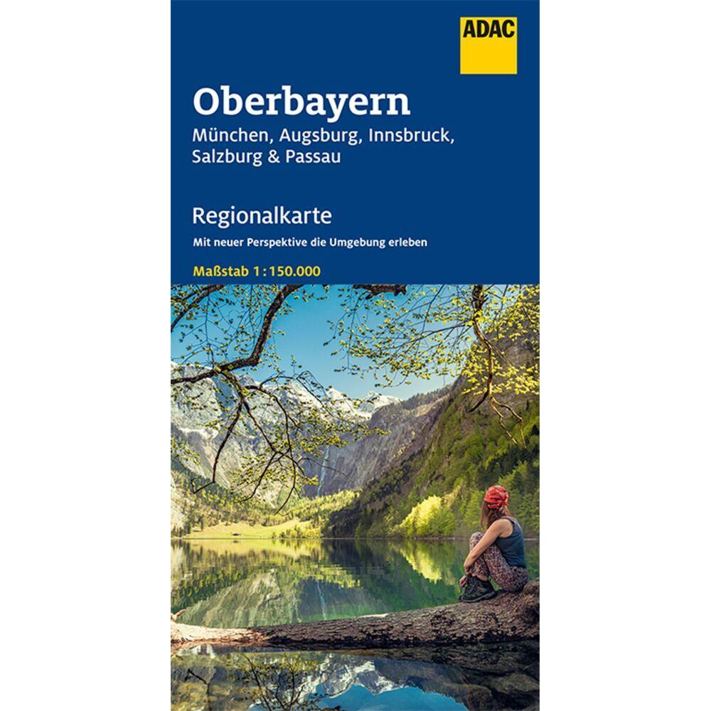 Regionalkte Bl.16 Oberbayern,Münch, Landkarte