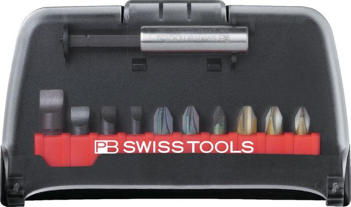 Actual product image PB Swiss Tools Precision BitCase (Cross Phillips PH, Cross Pozidriv PZ)