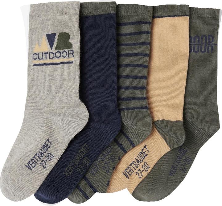 Actual product image Vertbaudet 5er-Pack Jungen Socken OUTDOOR (5-pack, 35, 38)