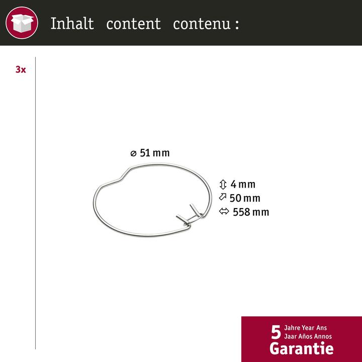 Image du produit Paulmann Einbauleuchte Sprengring