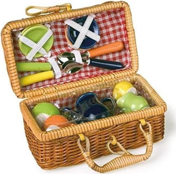 Immagine prodotto small foot Cestino da picnic Fiori colorati
