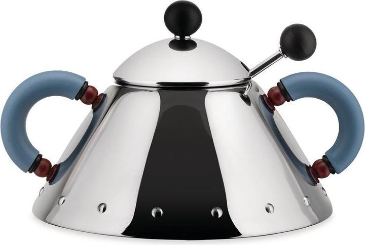 Actual product image Alessi Sugar bowl with spoon COD: 9097 (0.02 l)