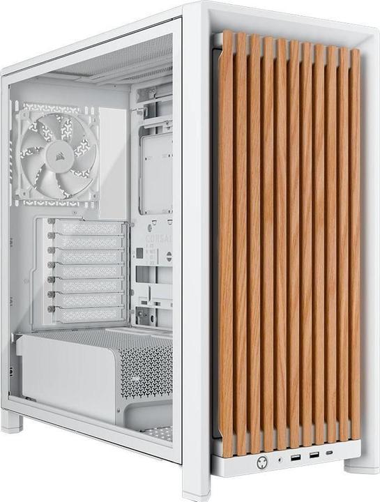 Actual product image Corsair Frame 4000D Wood RS Modular Mid-Tower (ATX, E-ATX, mATX, Mini-ITX)