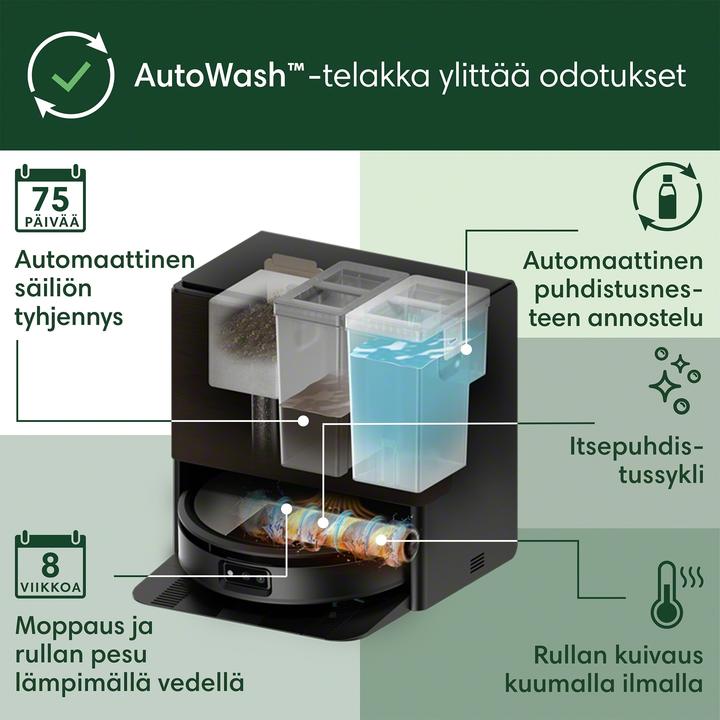 Actual product image iRobot Roomba Max 705 Combo Vac Roboter + AutoEmpty™ Dock (Vacuum mopping robot)