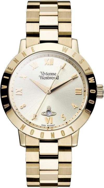 Actual product image Vivienne Westwood Bloomsbury Analog Quartz Watch with Date Function (Analogue wristwatch)