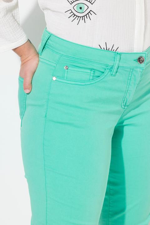 Immagine prodotto Angel of Style 7/8-Twillhose, verzierter Fransensaum, 5-Pocket (56)