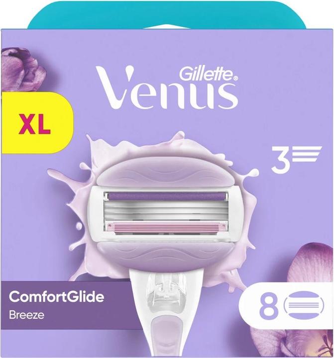 Actual product image Venus Optic Venus - Gillette Venus ComfortGlide Breeze Razor Blades - Purple/White - 8 pcs (8x)