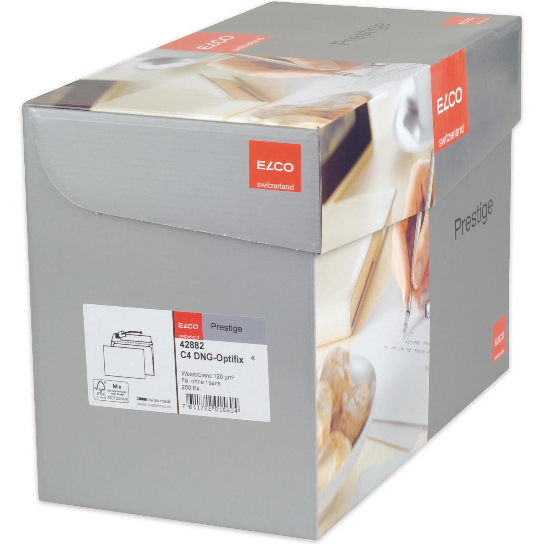 Thumbnail - Elco, Briefumschlag, hochwertige Briefumschläge Prestige in Bürogrosspackung (C4, 200 x)