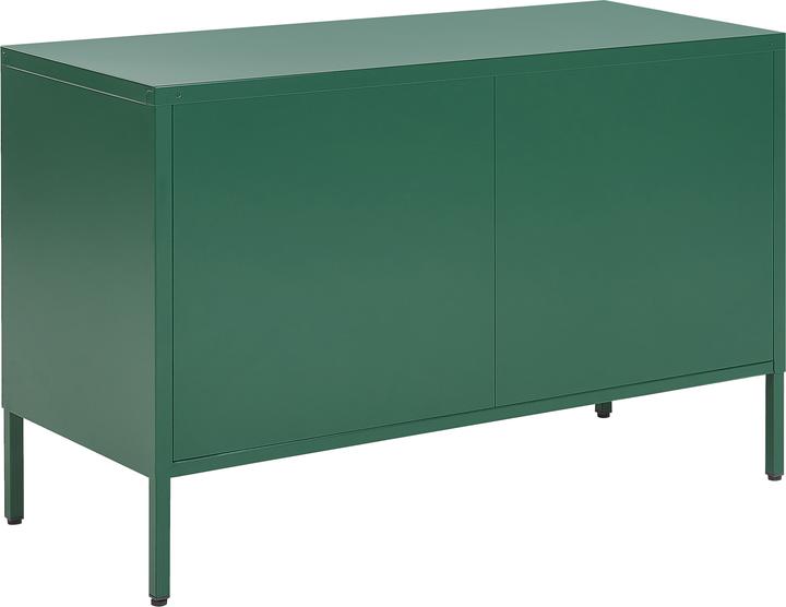 Image du produit Beliani Buffet vert 2 portes URIA (100 x 40 x 65 cm)