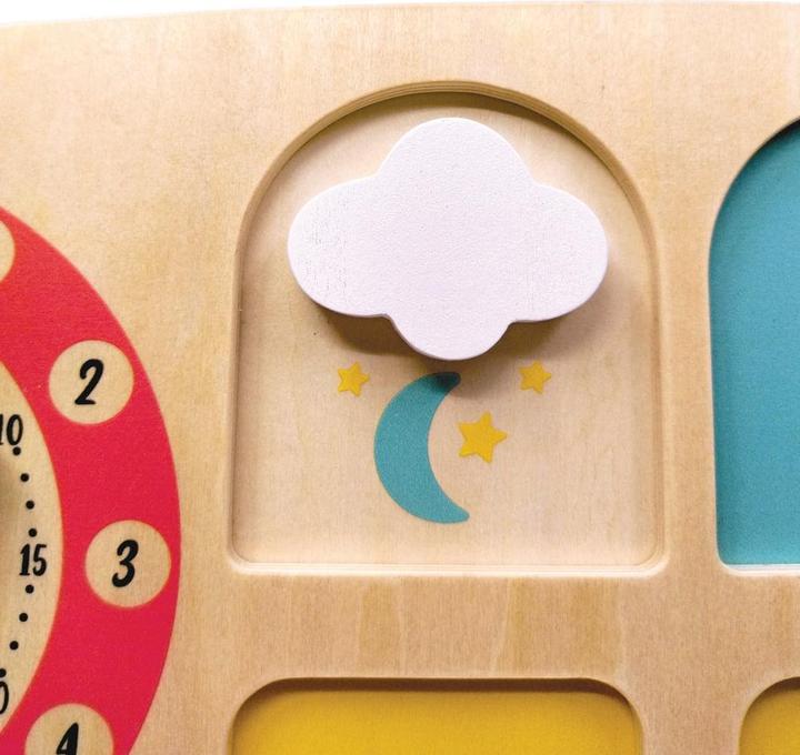 Produktbild Svoora Montessori Lernuhr aus Holz