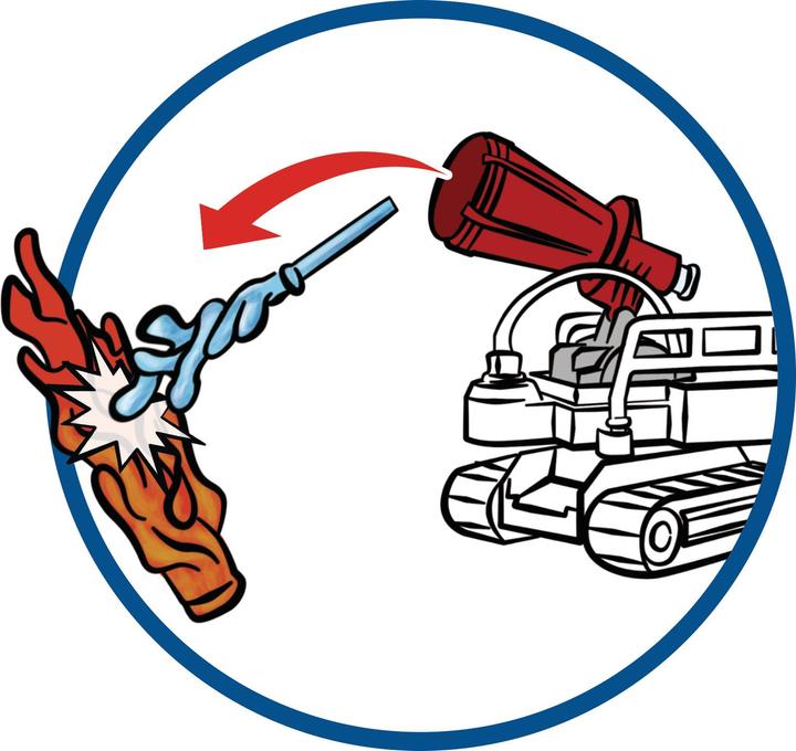 Produktbild Playmobil Feuerwehr-Löschroboter (9467)