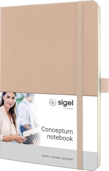 Actual product image Sigel Notebook Conceptum (A5, Checked, Soft cover)