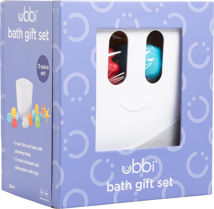 Actual product image Ubbi Bath gift set